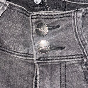 Chic Gray High Rise Women's Jeans